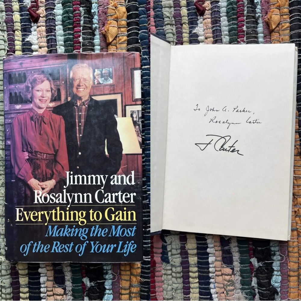 SIGNED President Jimmy Carter Book (Authenticated)
